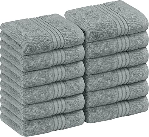 Premium Soft 12-Piece Washcloth Set for Bath Gym and Face