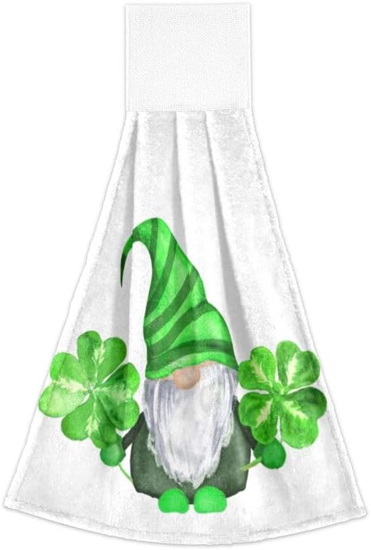 St Patricks Day Gnomes Kitchen Towels 2-Pack