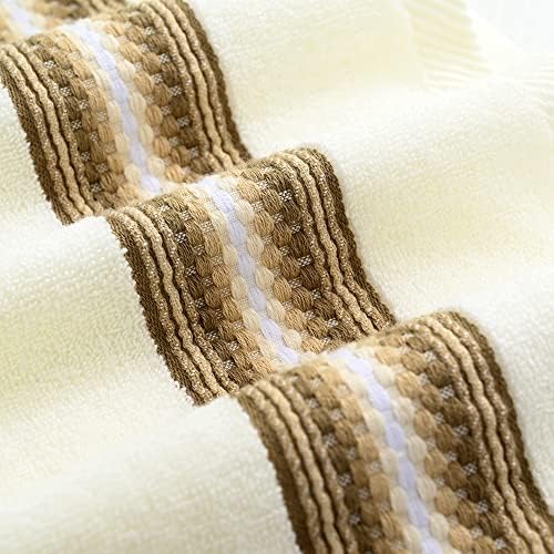 Beige Hand Towels Set of 2