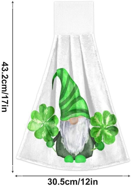 St Patricks Day Gnomes Kitchen Towels 2-Pack