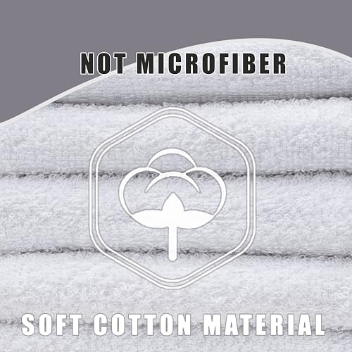 Honeycomb Terry Washcloth - 10 Set Soft Absorbent Pack of 10