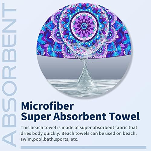 4-Pack Microfiber Beach Towels
