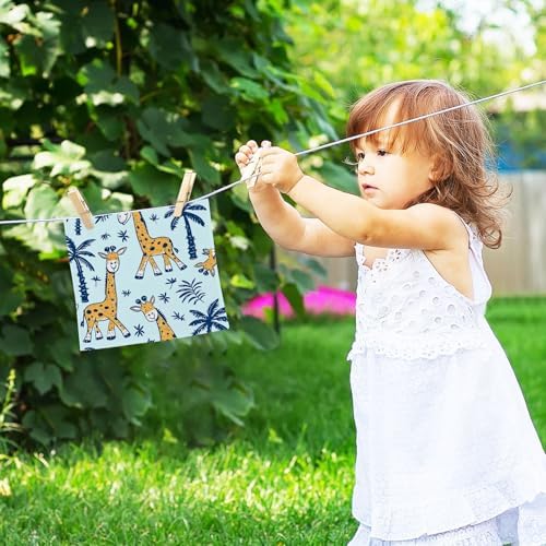 Yetasbin Giraffe Washcloth 2 Pack