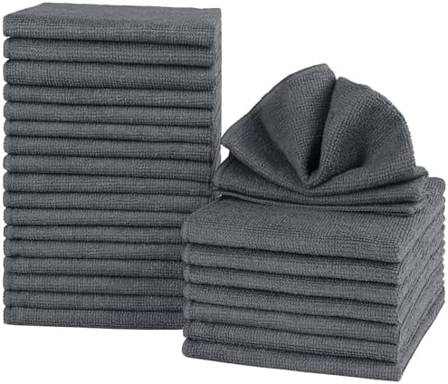 24-Pack Microfiber Washcloths