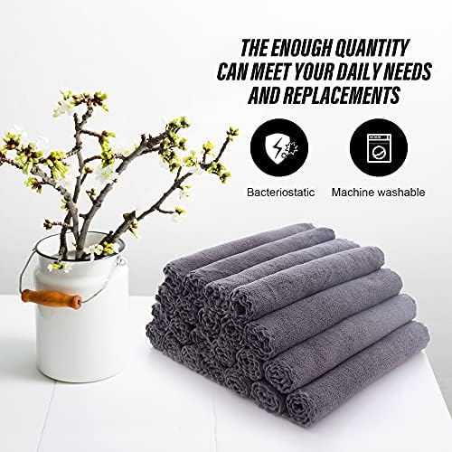 Luxury Soft Coral Velvet Washcloth Set