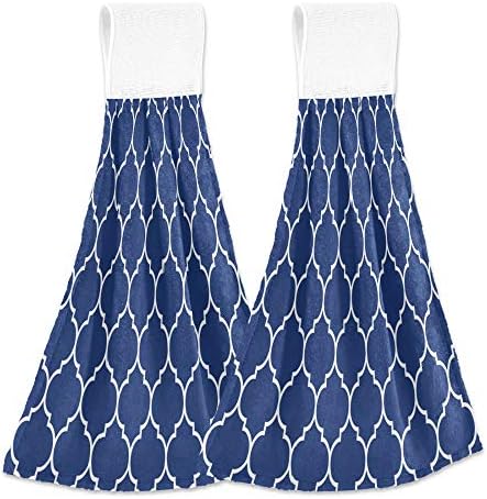 Moroccan Tile Hand Towels
