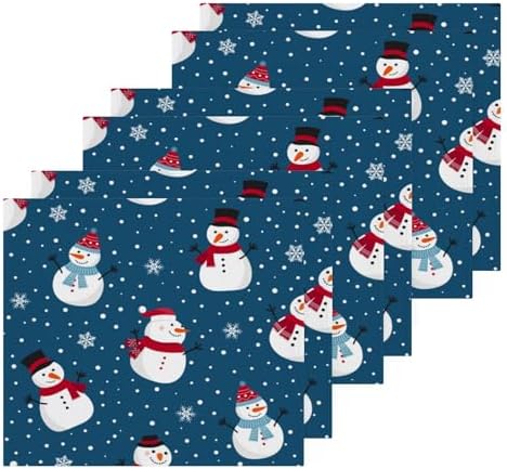 Perfect Christmas Gift for Kids Snowman Washcloth Set