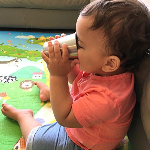 CHILLOUT LIFE Stainless Steel Cups for Kids and Toddlers 8 oz