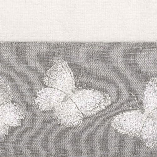Avanti Linens - Soft Absorbent Fingertip Towel Yara Collection White