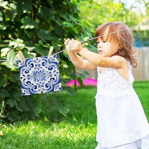Mandala Washcloth Set - Soft Absorbent Washable for Baby More