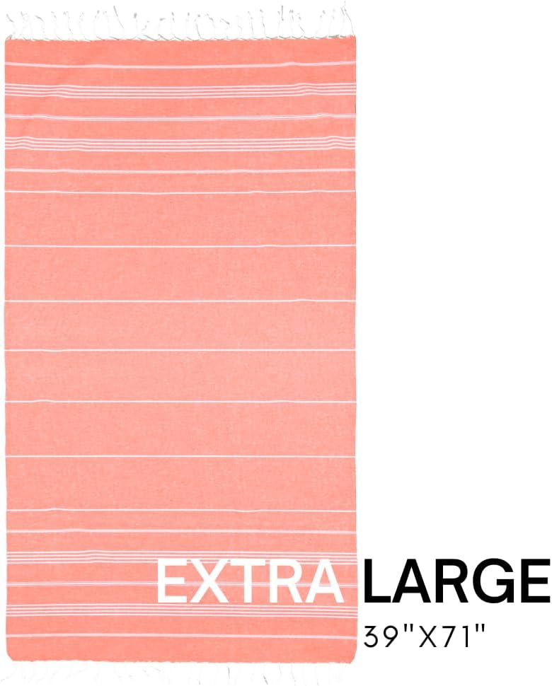 Bay Laurel Beach Towels 39x71 Sand-Free Lightweight