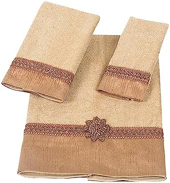 Avanti Linens - Fingertip Towel Soft Absorbent 100 Cotton Towel for Bath