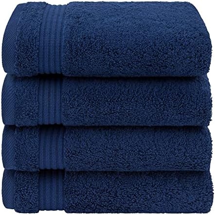 Premium 100 Cotton Turkish Hand Towels Set Soft Durable for Bathroom Use