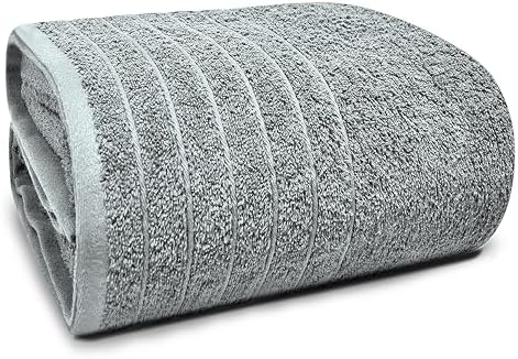 Extra Large 100 Cotton Quicker Dry Soft Absorbent bath towel Cool Grey