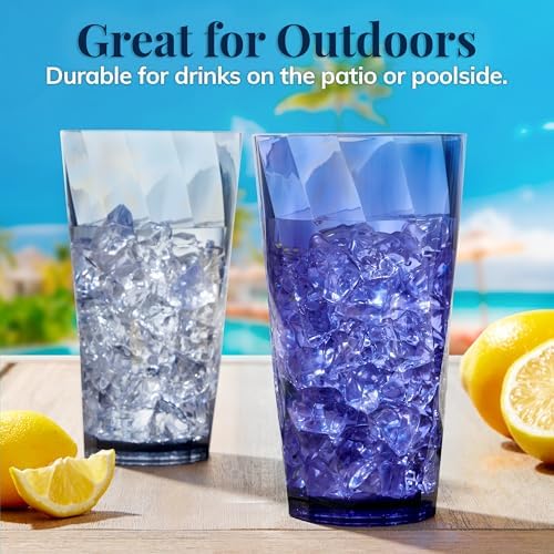 Charming Chalice in coastal blue and grey Made in USA BPA-free