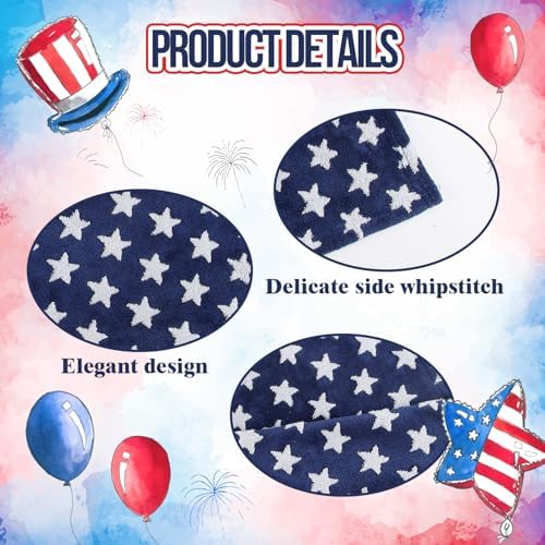 Patriotic 4th of July Towels Set for USA Independence Day