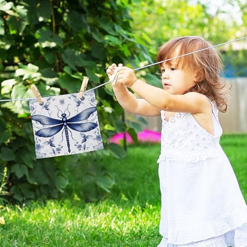 Dragonfly Washcloth Set - Perfect Size Soft Absorbent