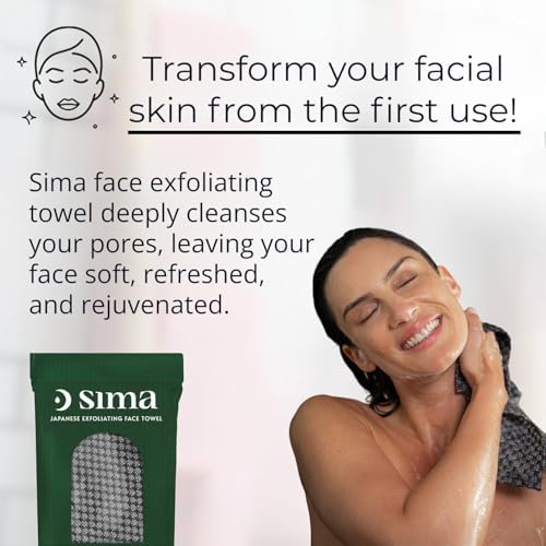 Effortless Exfoliation with Sima Body Scrub Towel