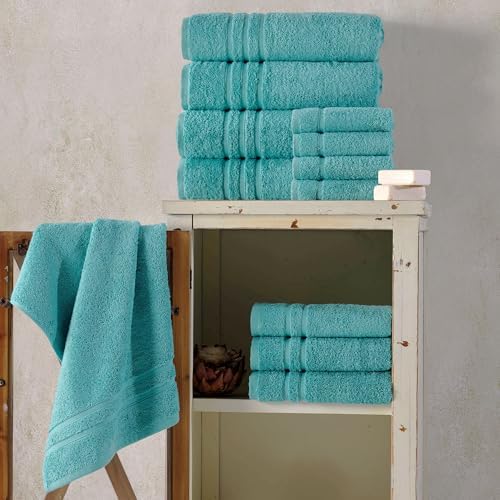 Luxury 4-Piece Soft Cotton Bath Towels