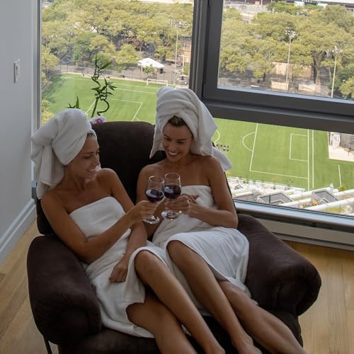 Luxury bath towels combining bamboo and Turkish cotton