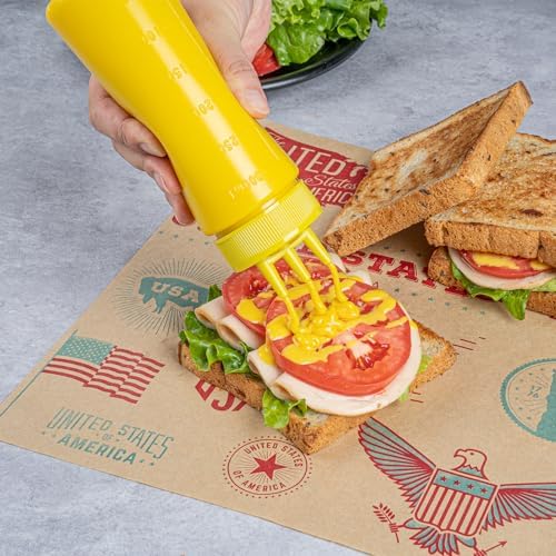 12-Ounce Condiment Squeeze Bottles