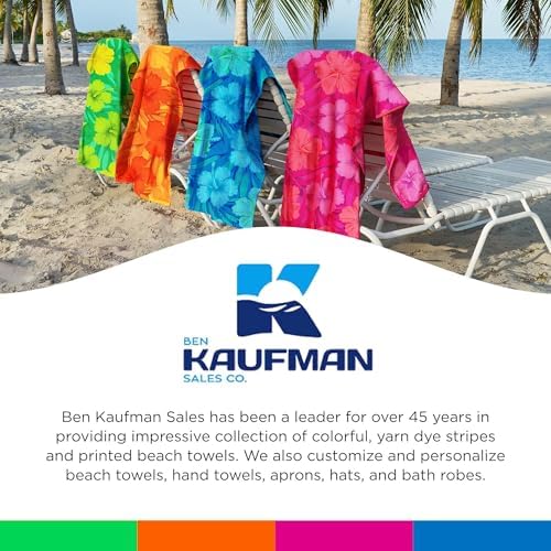 Chic Trendy 4-Pack of 30x60 Beach Towels for Adults Kids