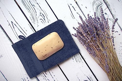 Premium Bath Mitts - Soft 100 Cotton Washcloths for Essential Care