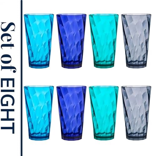 Charming Chalice in coastal blue and grey Made in USA BPA-free