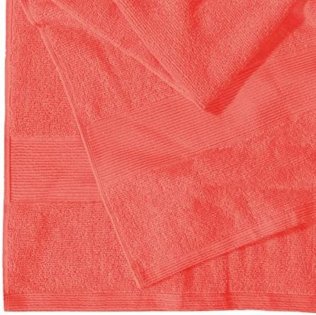Belizzi Home Premium Cotton Bath Sheet Set 35x70 - 100 Pure Cotton