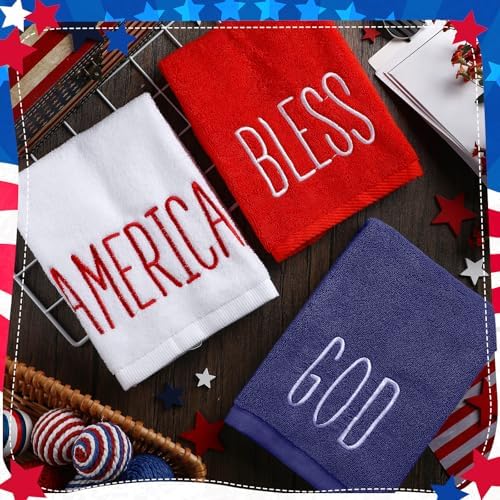 Patriotic Hand Towels for Independence Day