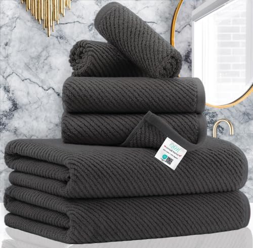 Eco-Friendly Bath Towels Set Soft Quick-Dry forYour Wash Days
