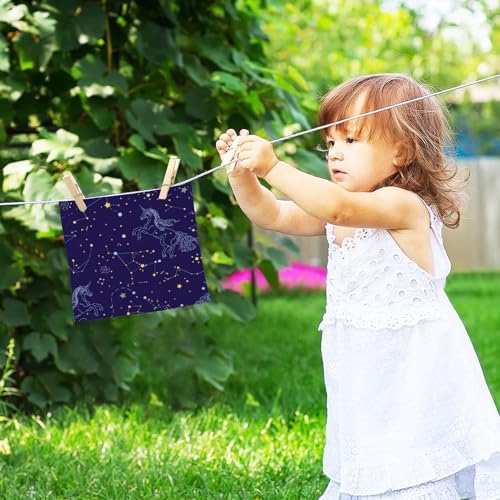 Elegant Unicorn Washcloth Set