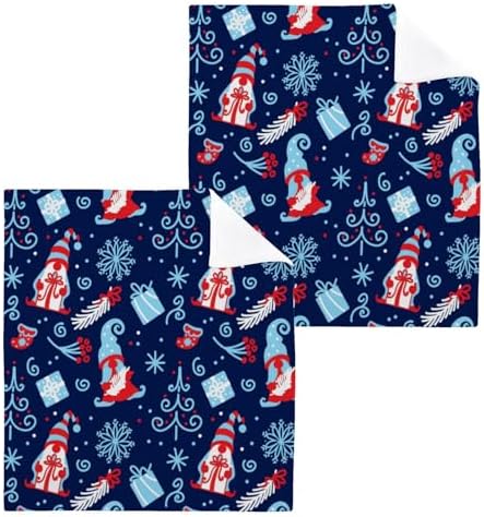 Christmas Gnome Washcloths 2 Pack