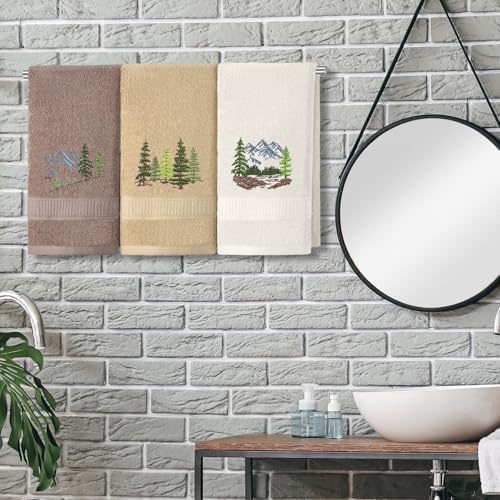 3-Piece Mountain Hand Towels