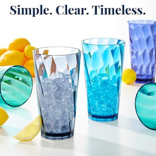 Charming Chalice in coastal blue and grey Made in USA BPA-free