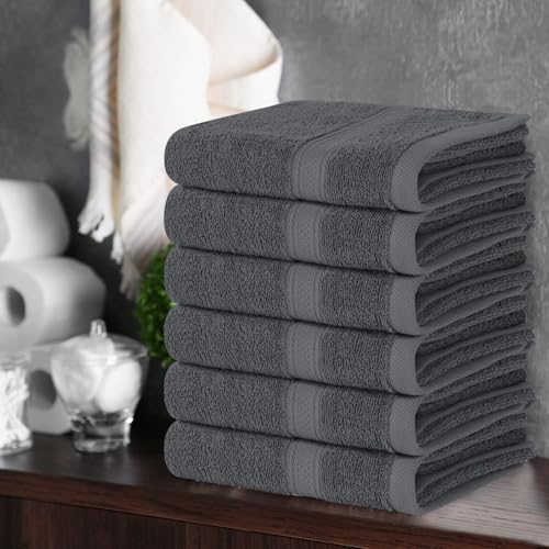 Utopia Premium 6-Pack Hand Towels