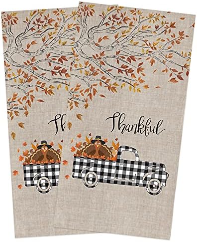 Microfiber Kitchen Towels Set 2-pack Quick Drying Absorbent