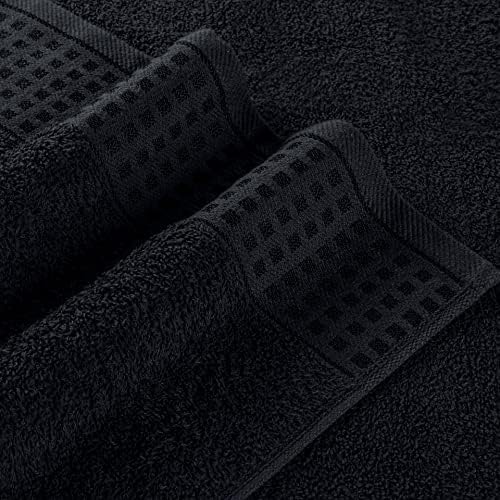 GLAMBURGOversized Cotton Bath Towels Set - Ultra Soft Quick Dry Durable