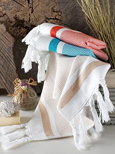 Luxury Turkish Hand Towels for Bohemian Bathrooms 14x30