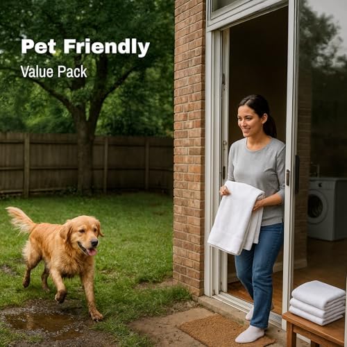 Quick-Dry 100 Cotton Utility Towels Eco-Friendly for Everyone