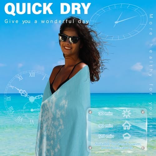 Quick Dry Beach Towels for Adults