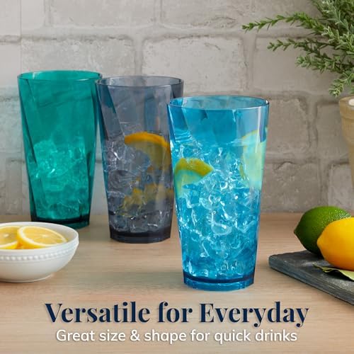 Charming Chalice in coastal blue and grey Made in USA BPA-free