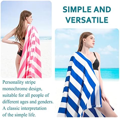 4-Pack Extra-Large Beach Towels for Adults