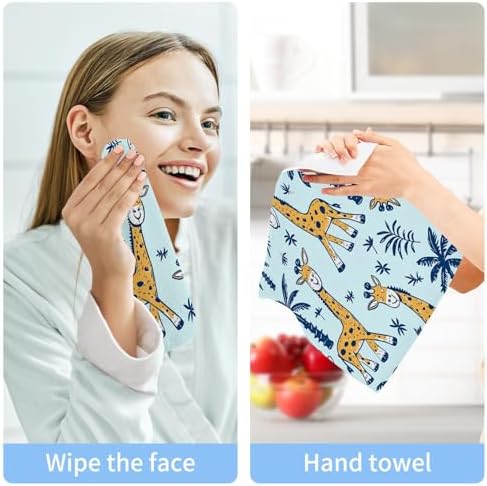 Yetasbin Giraffe Washcloth 2 Pack