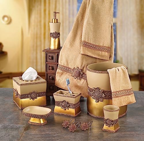 Avanti Linens - Fingertip Towel Soft Absorbent 100 Cotton Towel for Bath