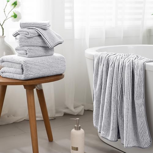 Jewel of Luxury 4-Piece Oversized Bath Towel Set