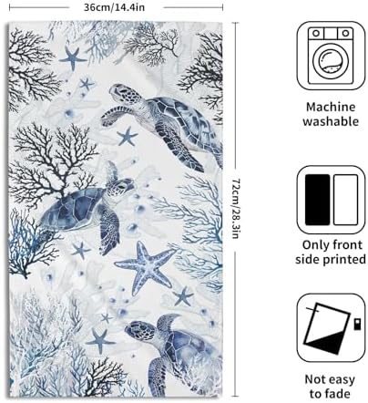 Nautical Hand Towels for Bathroom Set