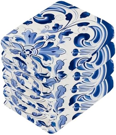 Mandala Washcloth Set - Soft Absorbent Washable for Baby More
