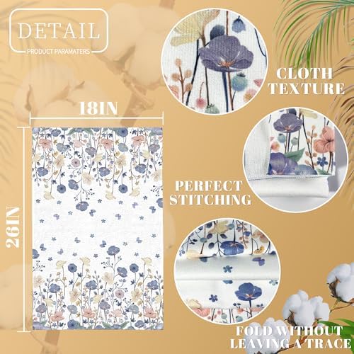 Wildflower Hand Towels Set of 2