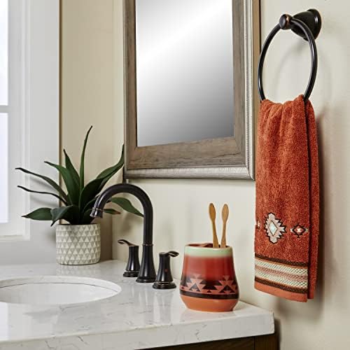 15x26 Rust Southwest Sunset Hand Towel 100 Cotton 027 lbs